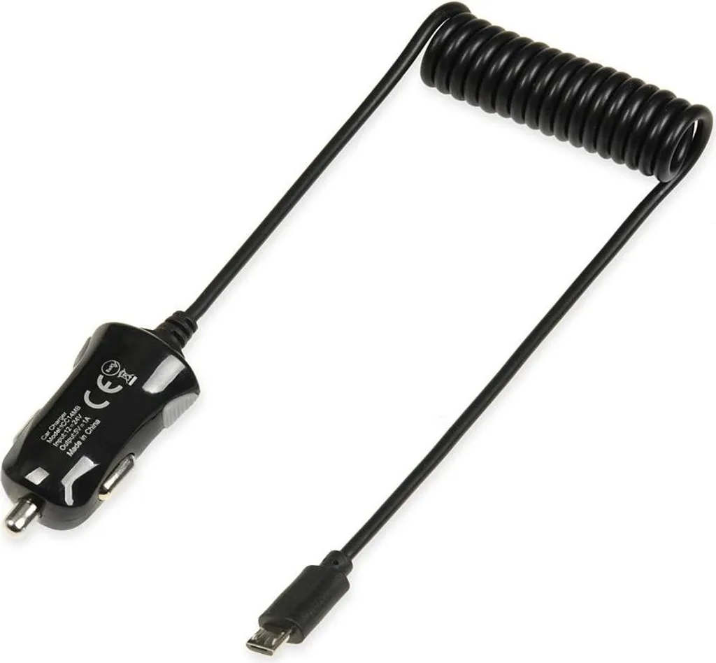 Caricatore da auto iBOX C-14, cavo micro USB 1A integrato