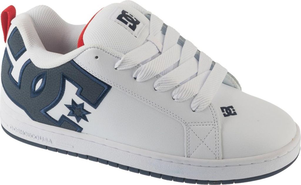 DC SHOES Court Graffik - Herren Sneakers Skater Skate Schuhe Weiß DC01661-111 , EU 42