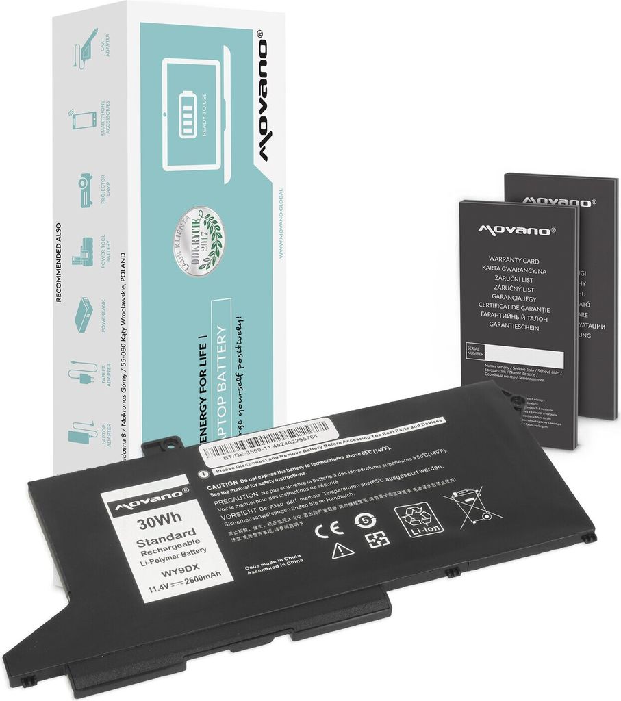 WY9DX Dell Latitude 5520 5420 Precision 3560 Akku - 11,4V Produktbild 