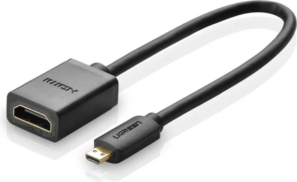 Ugreen 20134 Adattatore Micro HDMI a HDMI 4K 60Hz per GoPro e Sony