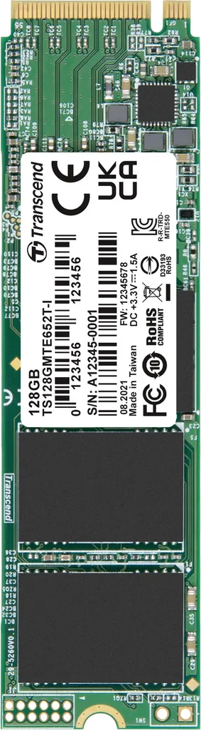 SSD Transcend MTE652T-I : Fini les Lenteurs avec ce Disque M.2 NVMe 128 Go
