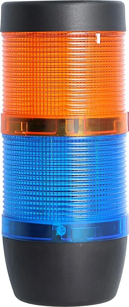 Signalisation visuelle pour machine industrielle 24V LED bleu jaune