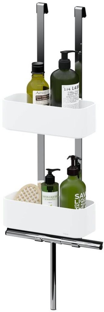 Tiger 2-Store Duschregal zum Aufhängen 25 cm Weiß Produktbild 