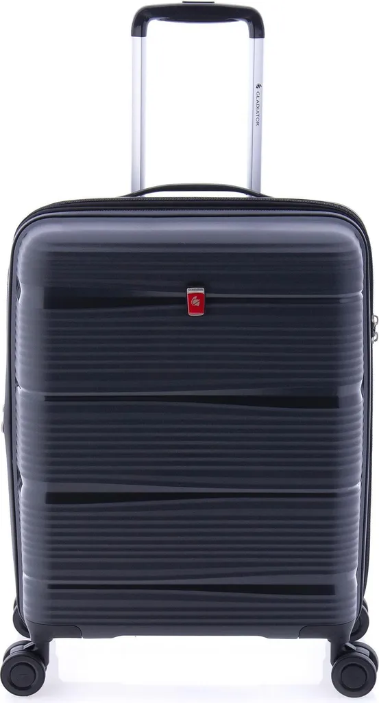 Trolley Gladiator 0800 55 cm - Valigia a Mano Robusta con Espansione