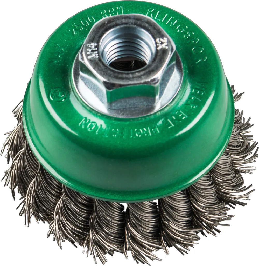Spazzola a Tazza K.Pot 65mm Inox M14 | Smerigliatrice Professionale