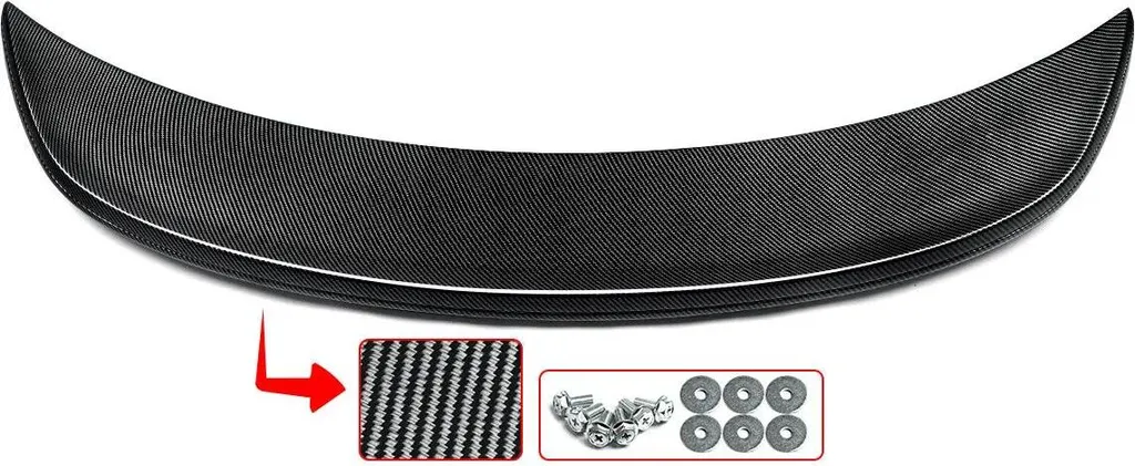 Aileron arrière Coccinelle effet carbone : la solution style et sport