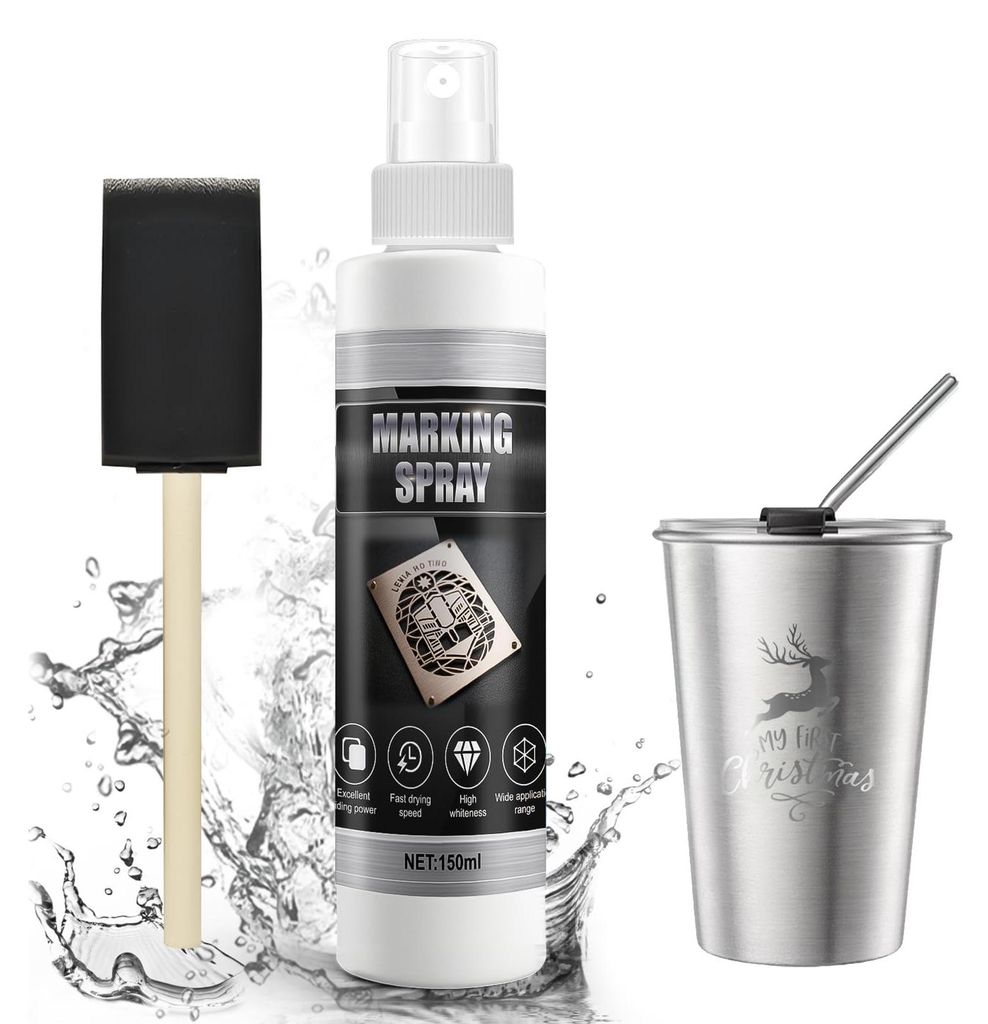Spray de marquage laser pour différents matériaux, 150 ml Image du produit 