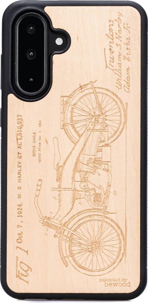 Bewood Holzhülle für Samsung Galaxy A26 5G HARLEY PATENT ANIEGRE