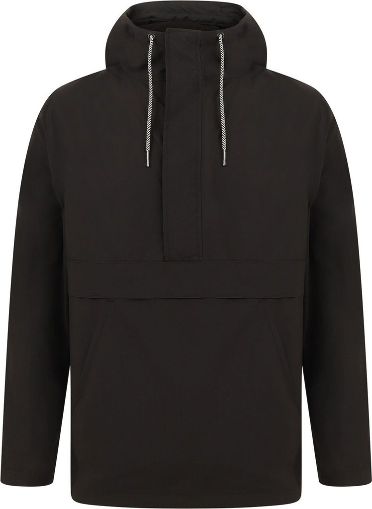 Front Row - Jacke mit halbem Reißverschluss für Herren/Damen Uni PC5480 (XS) (Schwarz)