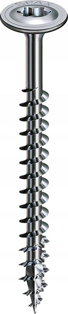Spax Spanplattenschrauben Edelstahl A2 6x80 Gesamtgewinde Produktbild 