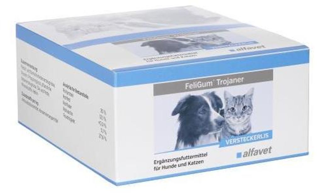 Alfavet FeliGum Trojaner -10 x 10 g Versteckerlis / Produktbild 