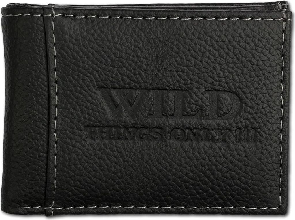 Wild Things Only RFID Leder Brieftasche schwarz Produktbild 