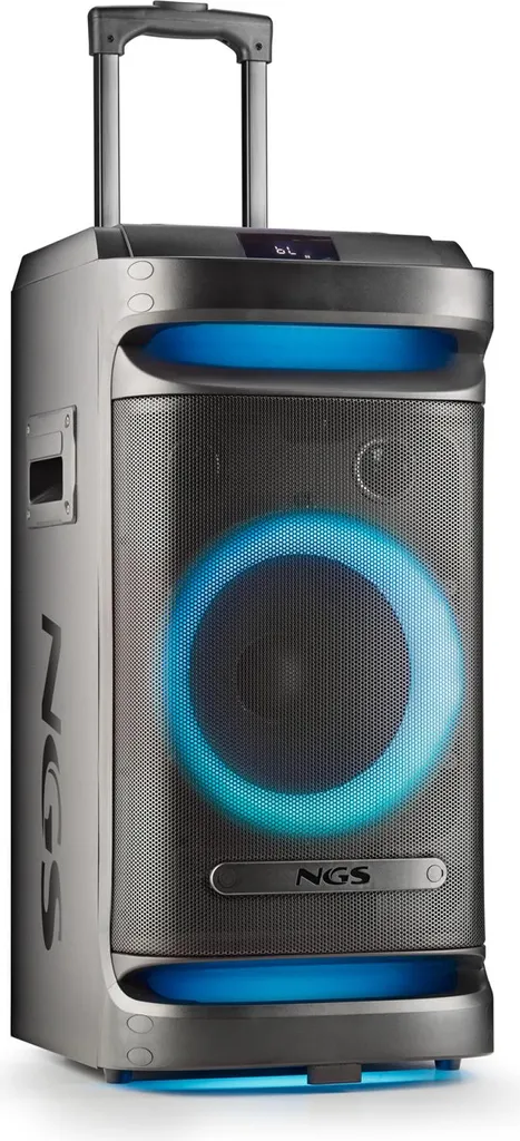 Enceinte Bluetooth 180W NGS Wild Space 1 Noir - Basses Ultra Profondes