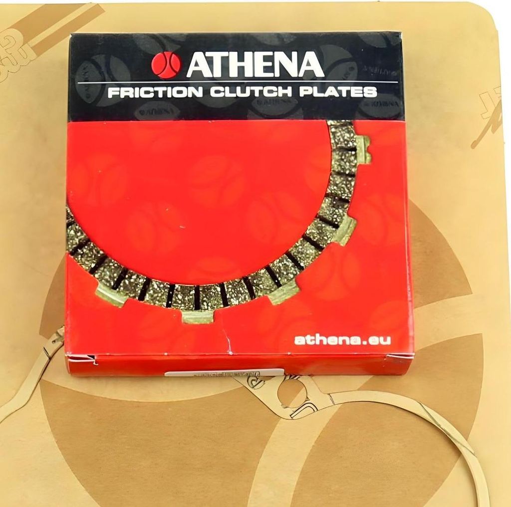 Kupplungsscheiben mit Kupplungsdeckel Dichtung Athena für Produktbild 