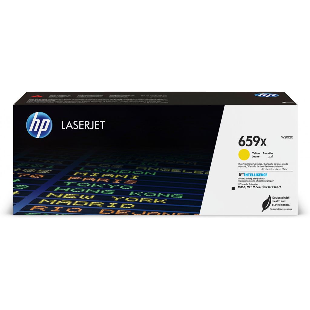 HP 659X      Gelb        LaserJet    Tonerpatrone Image du produit 