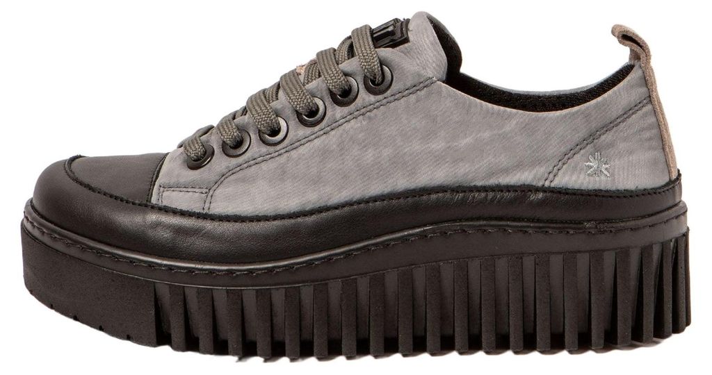 Art Sneaker Damen 1518 NYLON GREY-BLACK/BRIGHTON Farbe Grau