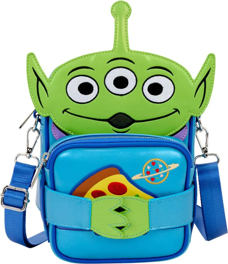 Sac Loungefly Toy Story 30 ans en Similicuir avec Aliens et Woody Pixar