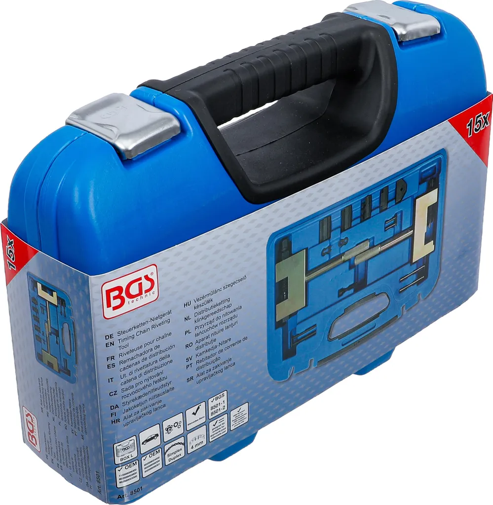 Riveteuse pour chaînes de distribution BGS 8501 pour moteurs de voiture