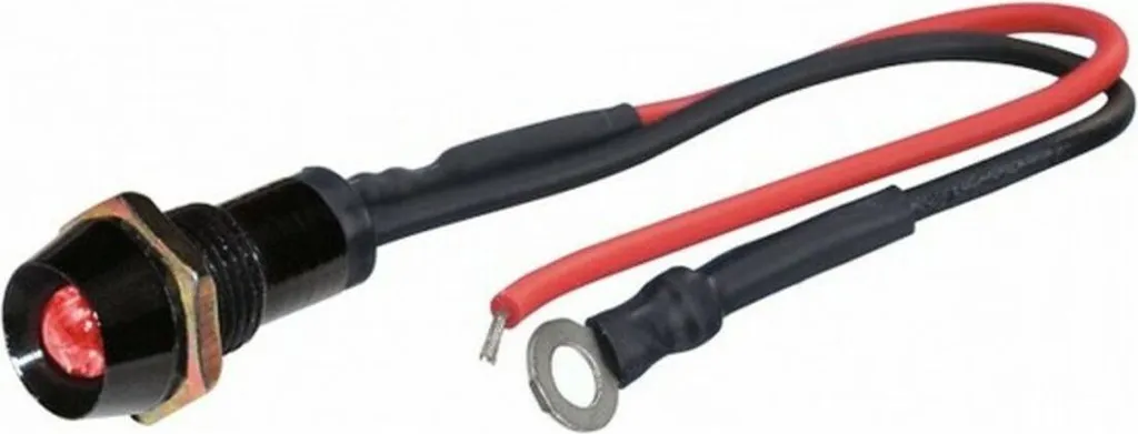 Foliatec Luce LED 33154 Rosso (10 mm)