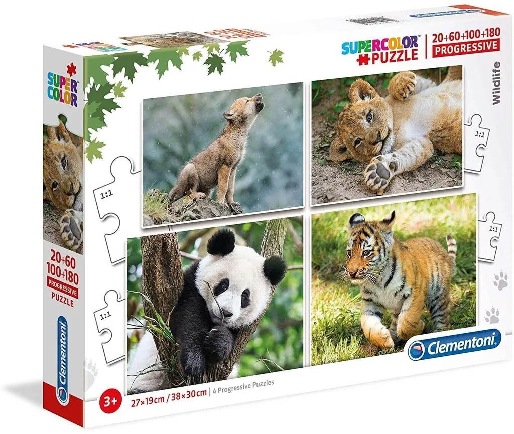 Activité Éducative Enfant : Puzzle La Vie dans la Nature Clementoni Set