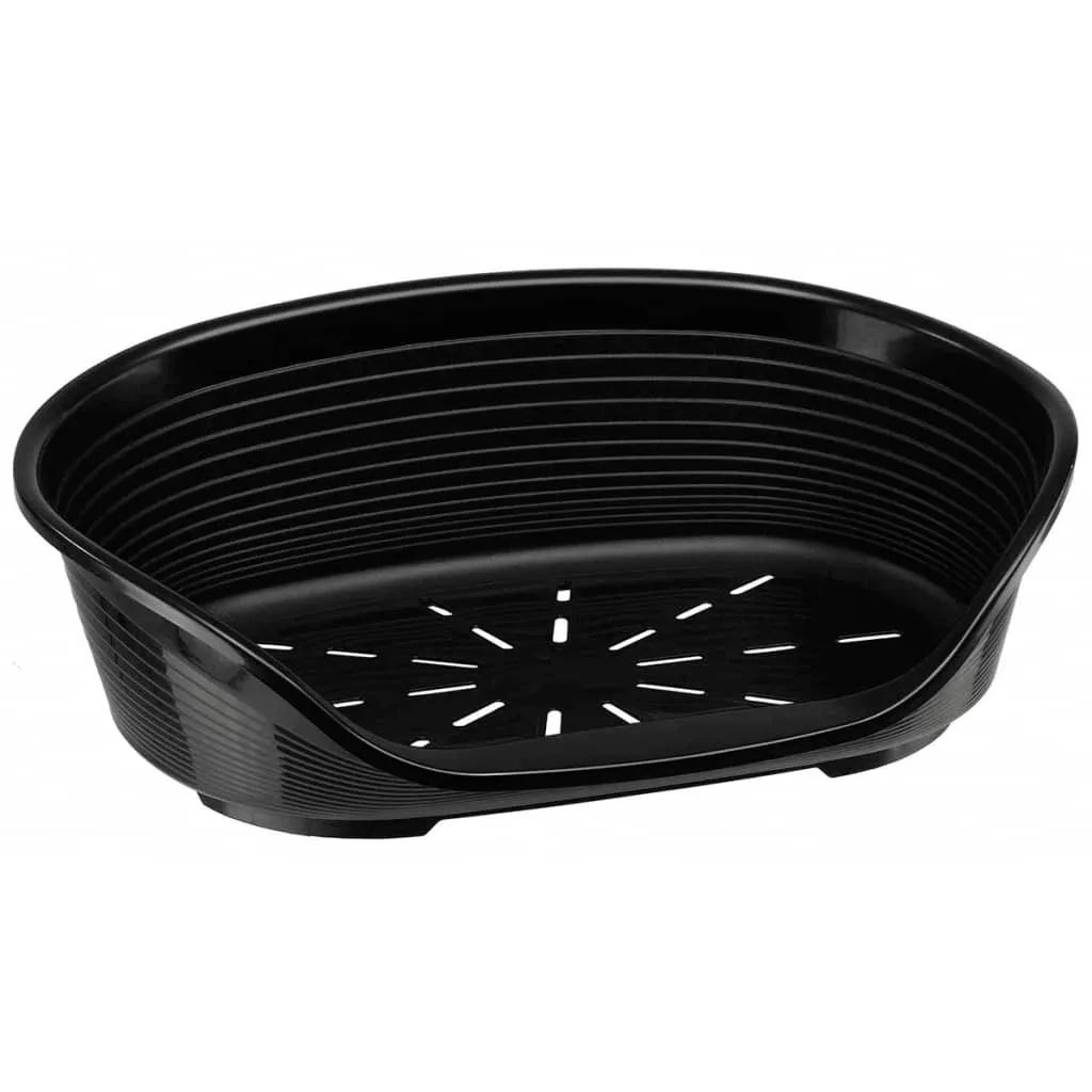 Lit pour chien ventilé Ferplast Siesta Deluxe 10 noir robuste