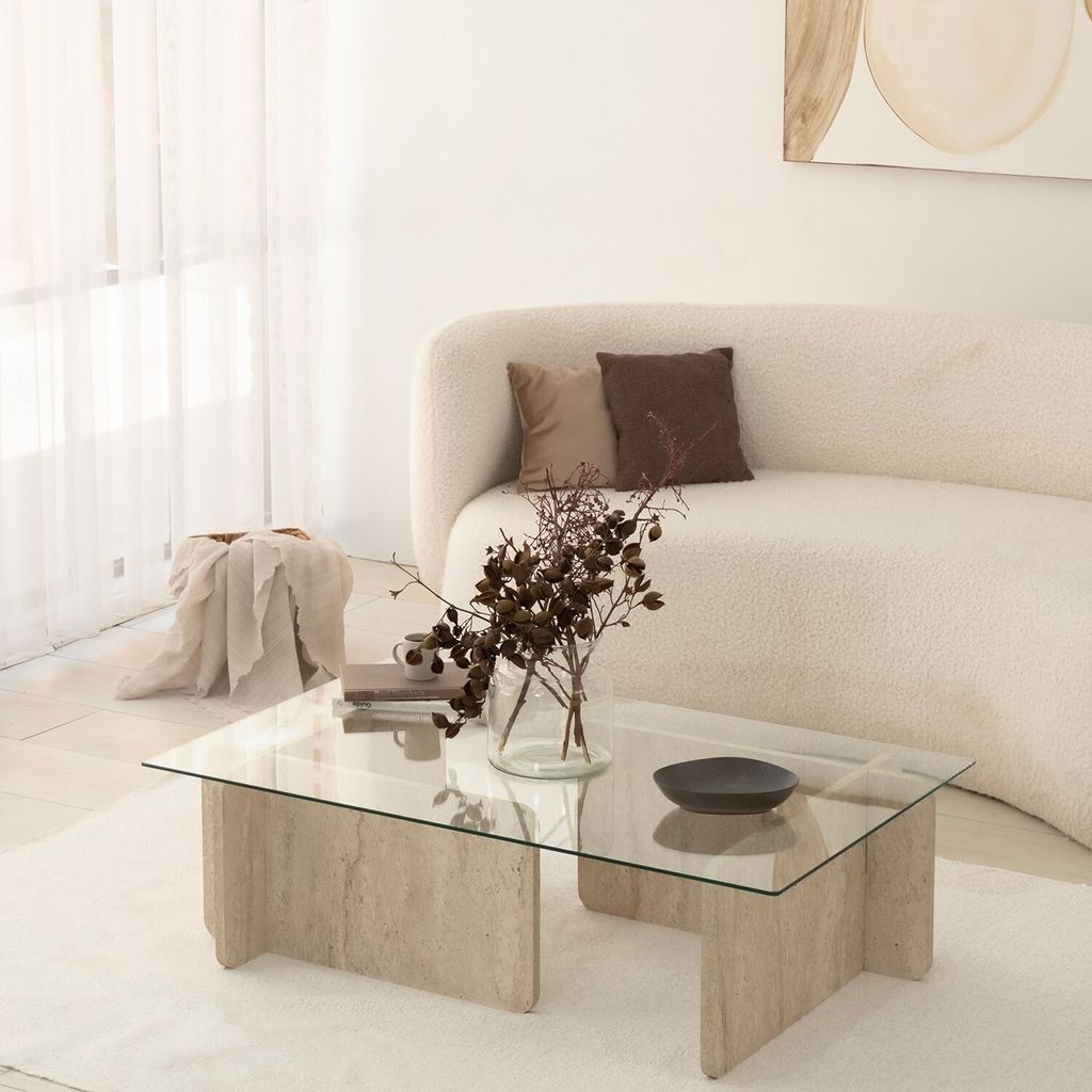 Skye Decor, Escape - Travertine, Travertin, Couchtisch, 105 Produktbild 2
