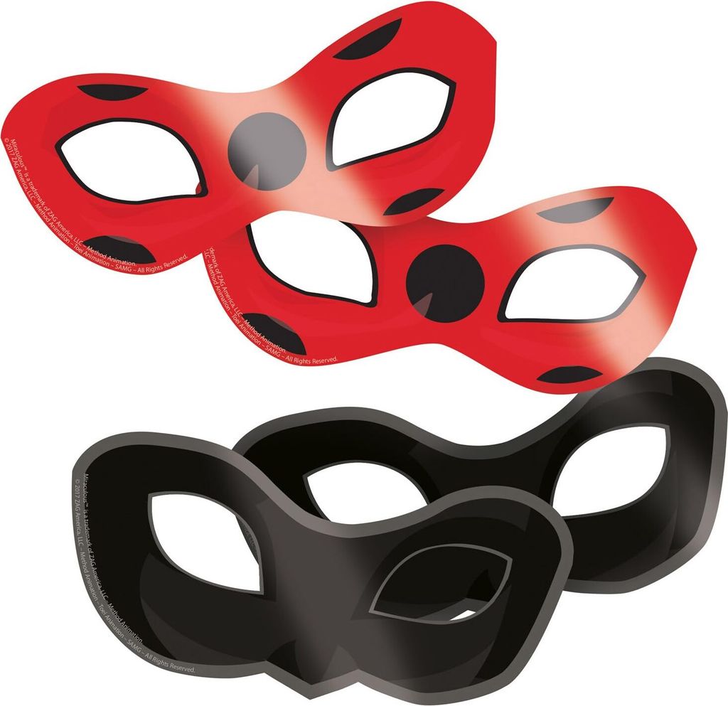Maschera occhi miracolosa Coccinella & Gatto Noir 8 pezzi Immagine del prodotto 