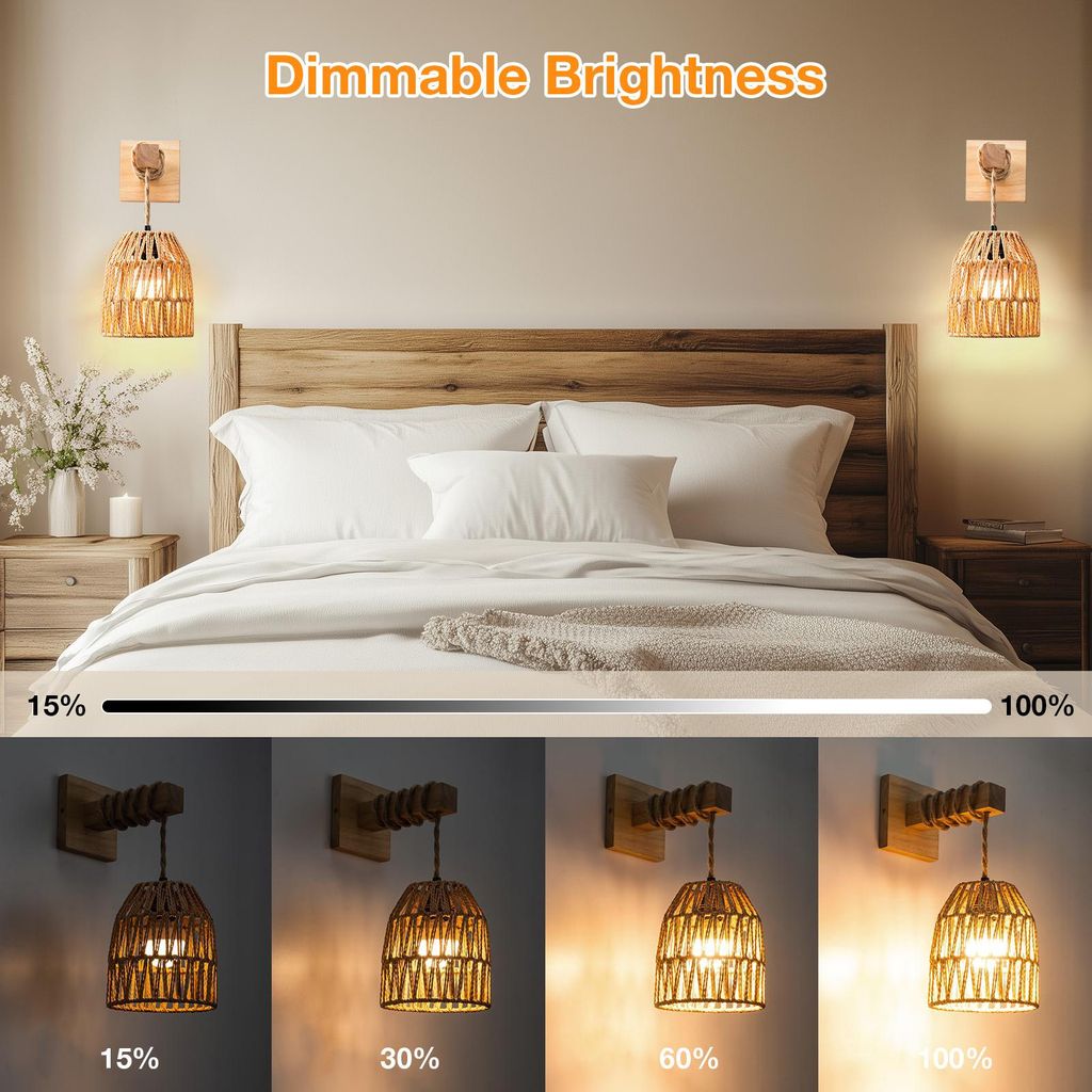 LED Wandleuchte Mit Bewegungsmelder Rosnek LED Wandleuchte 2er Pack – Kabellos Mit Bewegungsmelder, Akku & Magnetmontage, Dimmbar, Gold-Vogel-Design, Ideal Für Flur, Treppe & Schlafzimmer