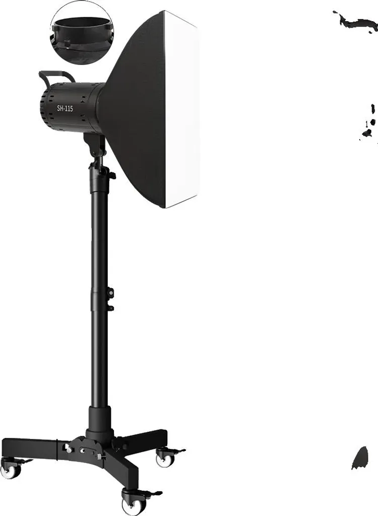 Éclairage LED de Studio 115W Projecteur COB pour Vidéo et Photo Pro
