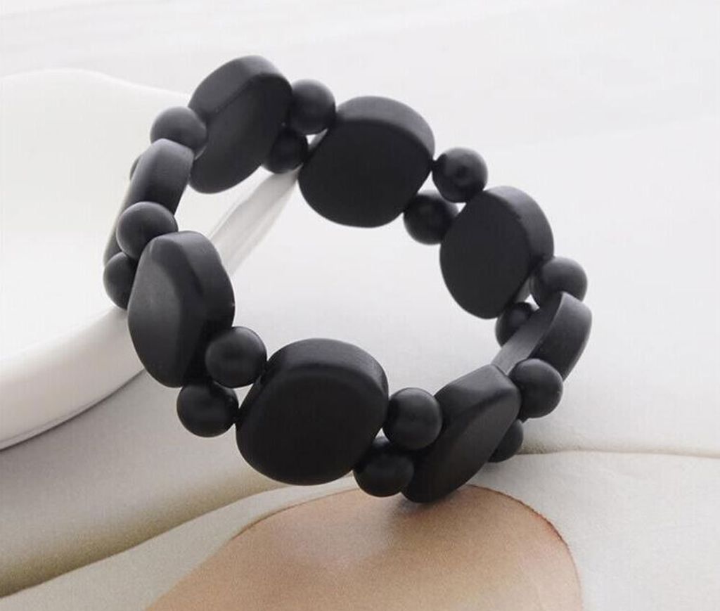 Natürliches Bian-Stein-Armband, geschnitzter ovaler Schmuck, Damen- und Herren-Bianshi-Armreif, Geschenk