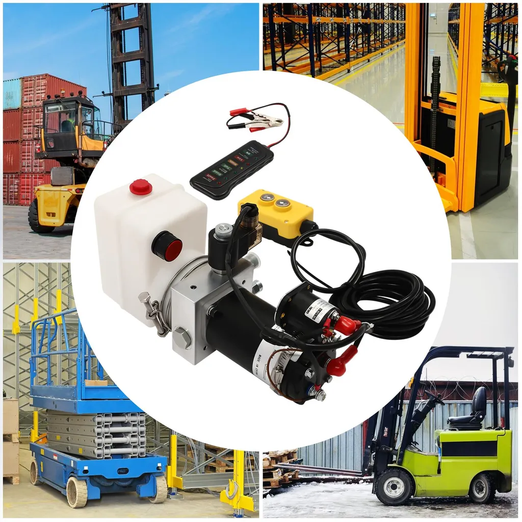 Fini le pompage manuel : pompe hydraulique électrique avec commande