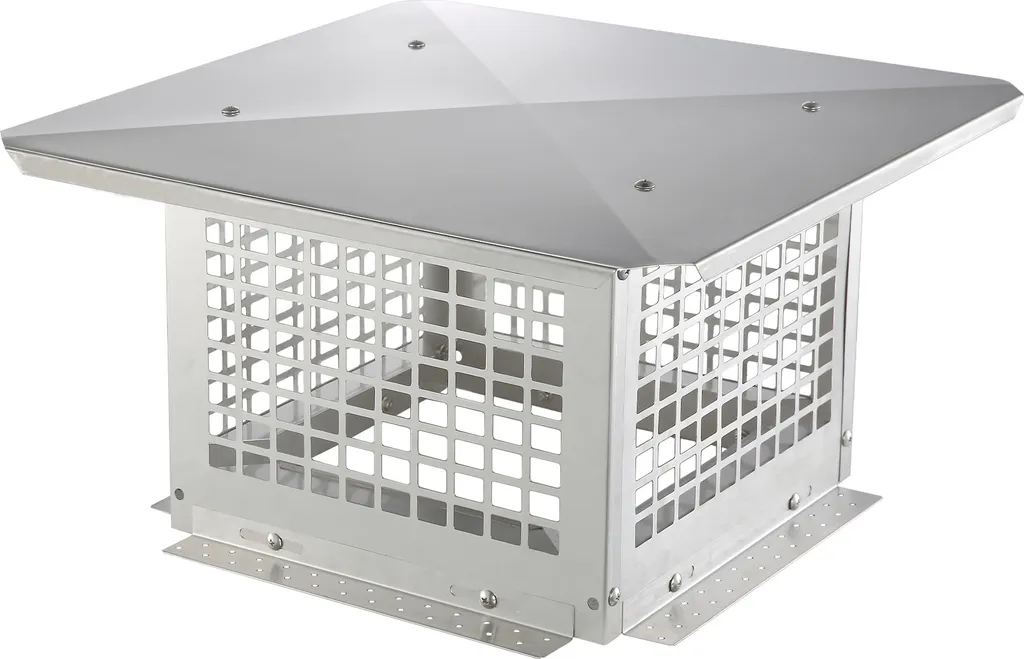 Protection de cheminée anti-oiseaux et pluie pour éviter les blocages