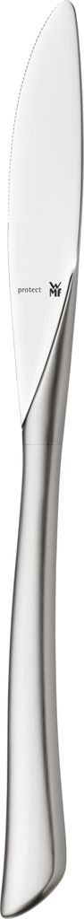 WMF Virginia Menümesser 23,3 cm, Cromargan protect, Edelstahl teilmattiert, Messer mit eingesetzter Klinge, kratzbeständig, spülmaschinengeeignet