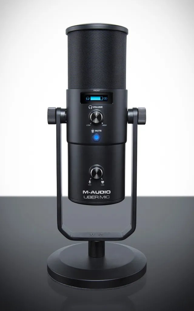 Microfono M-Audio Uber Mic USB | Miglior Audio Streaming Gaming PC - 5