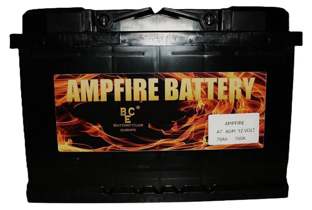 Ampfire E130 12V 70 Ah 640A L3 278X175X190 Produktbild 
