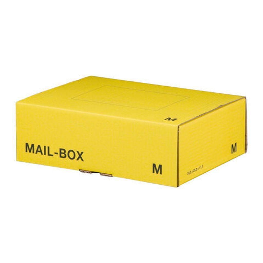 20x Versandkarton 331x241x104mm MAILBOX M mit Produktbild 