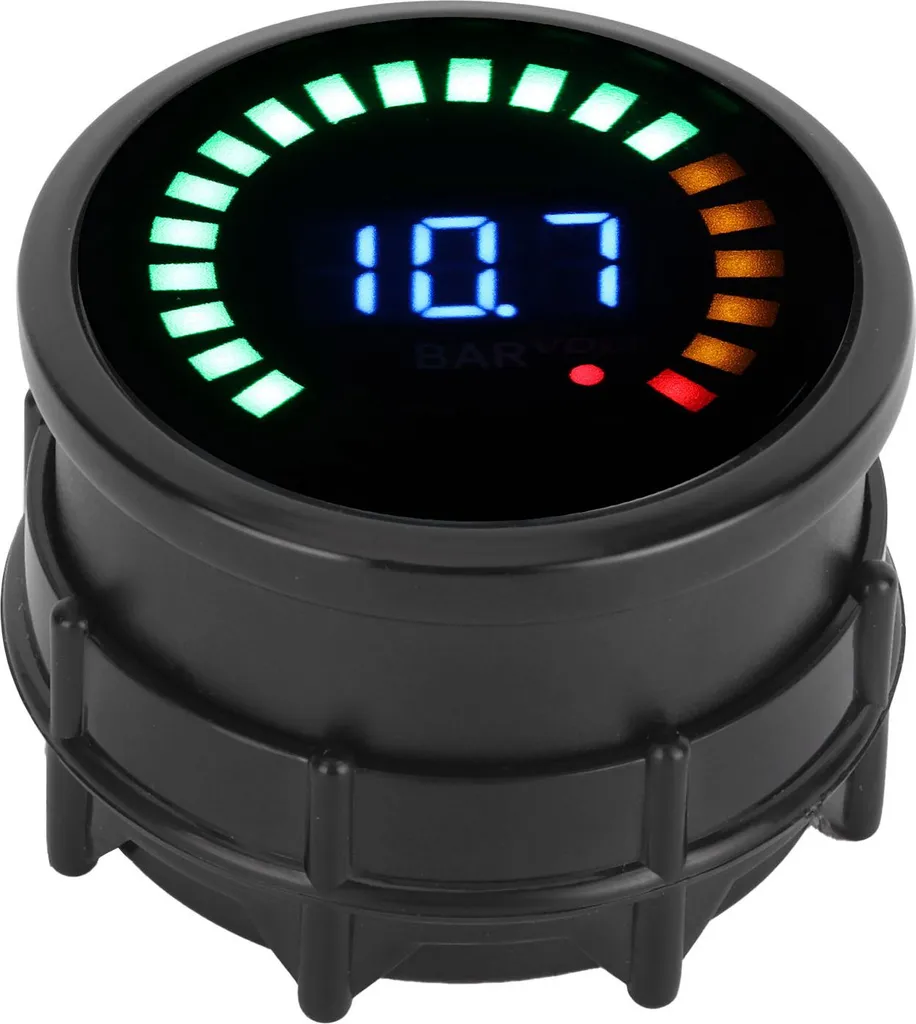 Appareil de Mesure Universel 12V Voltmètre et Vide pour Auto et Moto