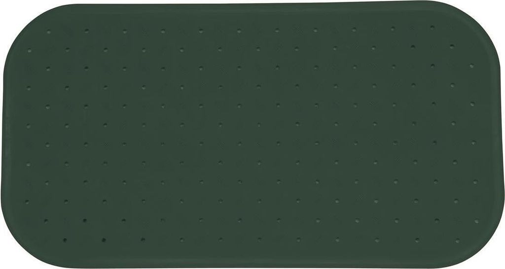 MSV Dusch-/Badeschutzmatte Bad - Gummi - grun - 36 x 65 cm Produktbild 
