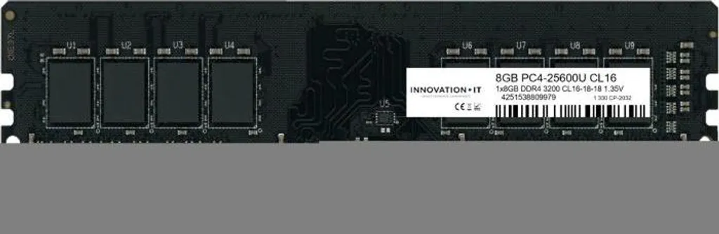RAM DDR4 8Go 3200MHz pour Gaming et Multitâche Innovation IT CL16
