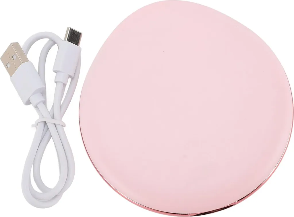 Specchio Ingranditore 5x con Luci LED | Bifacciale da Tavolo e Viaggio - 3