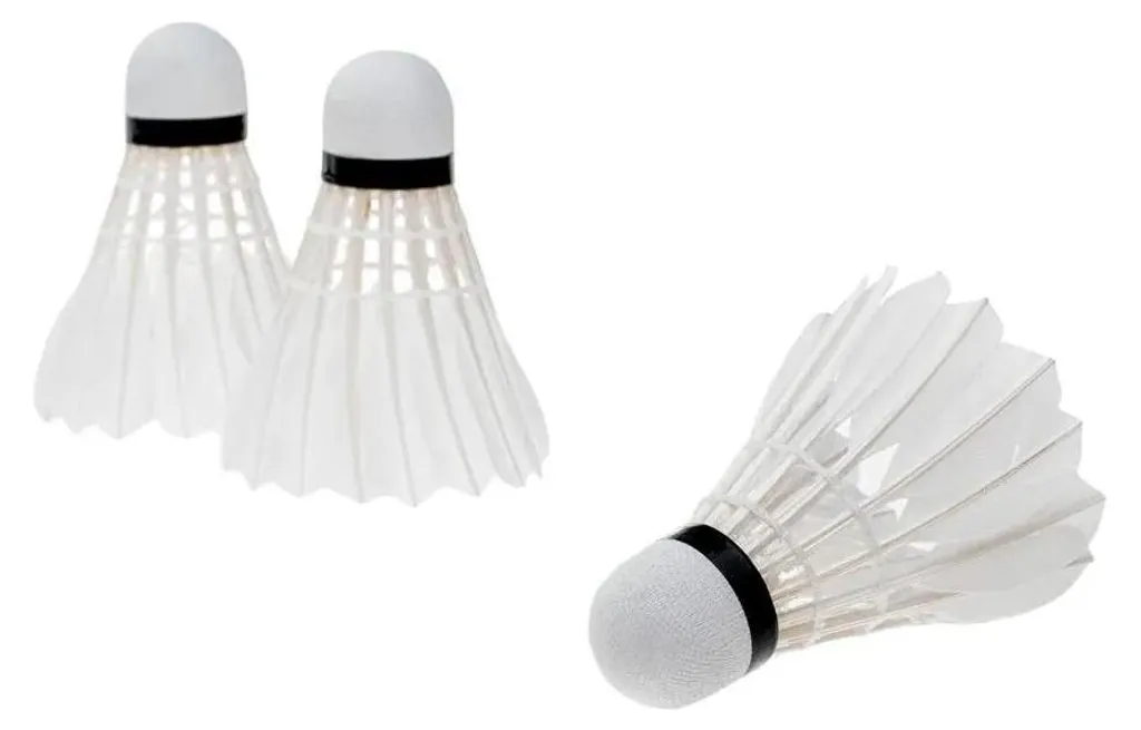 Set de Volants de Badminton Blancs Hi-tec Flaya - Équipement de Sport