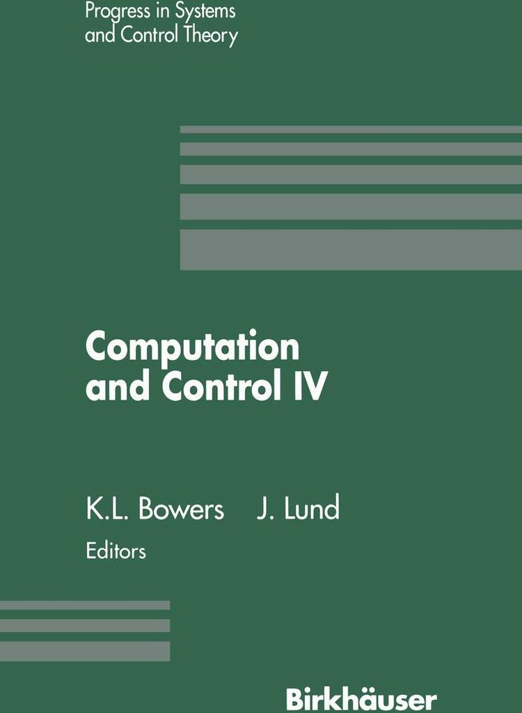 Computation and Control IV