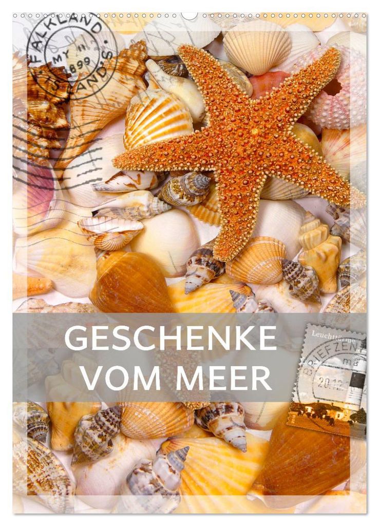 Geschenke vom Meer (Wandkalender 2027 DIN A2 hoch), CALVENDO Monatskalender