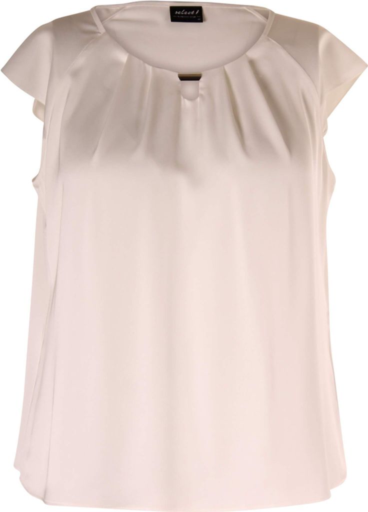 HERMANN LANGE Top, uni, elegant 013 40
