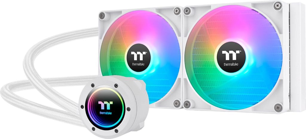 Thermaltake TH280 V2 ARGB Sync AIO Liquid Cooler Snow Edition