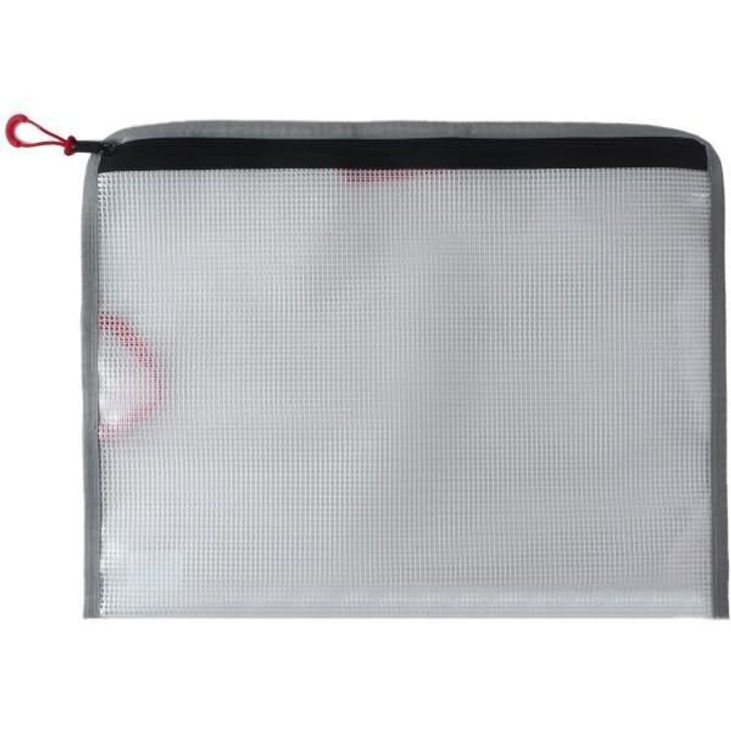 Foldersys Bungee-Bag PVC-frei A4 2 Halteschlaufen Bordierband RV mit Nylonkordel