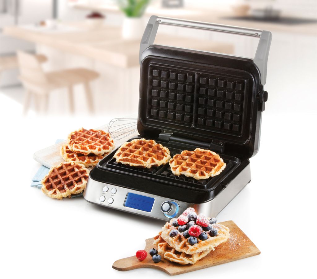 Domo DO9219W Waffeleisen, Materialmixgehäuse, 1600 Watt Produktbild 8