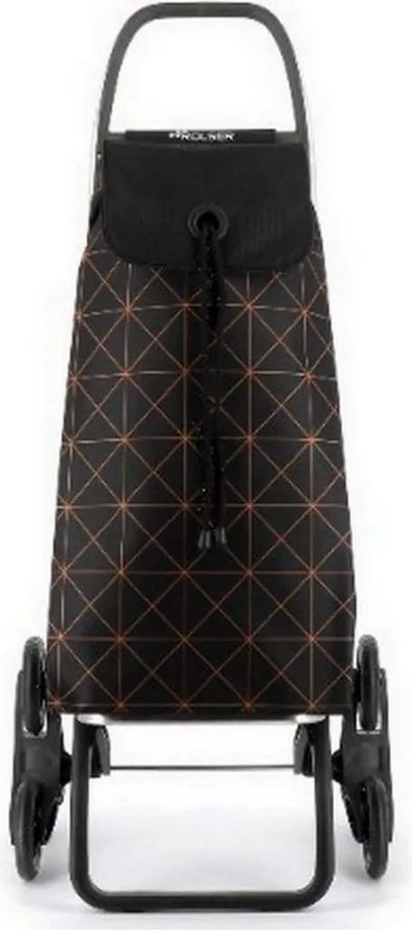Chariot Rolser Imax Star RD6 Mandarine 6 roues spéciales escaliers