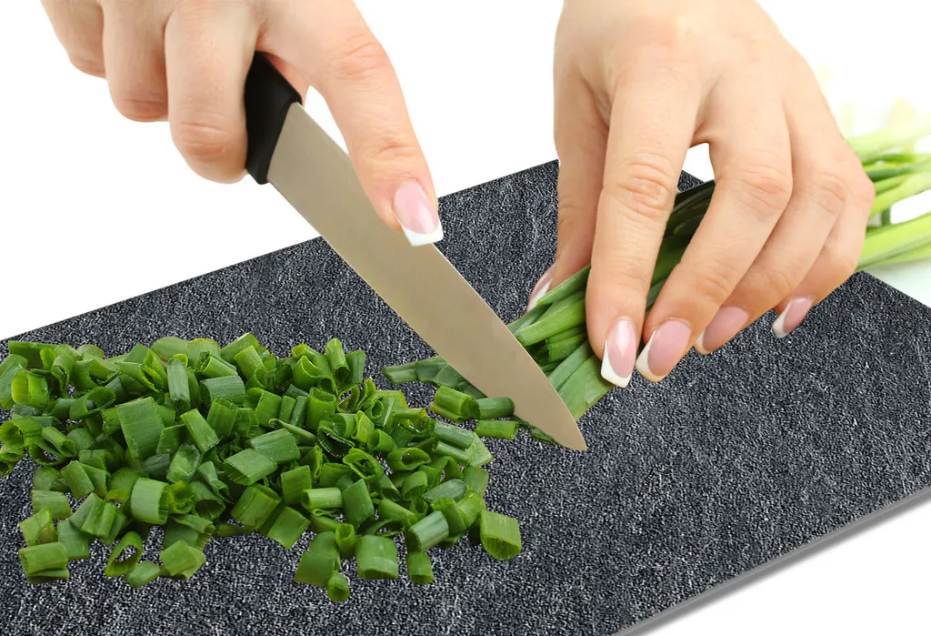 Copripiano Cottura 40x52 Ardesia | Protezione Vetro Temperato Cucina - 8