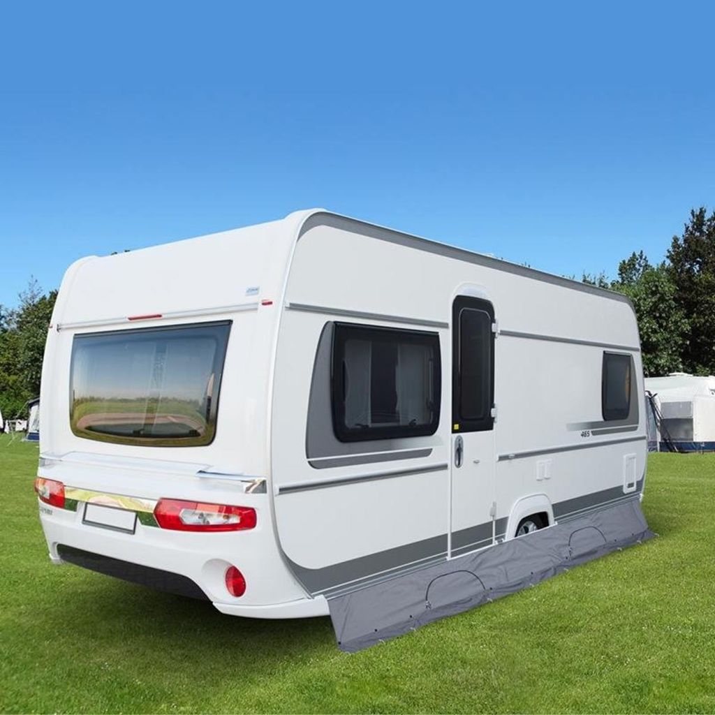 Windblende Wohnwagen 50 cm hoch Wohnwagenschürze 4 bis 6 M Produktbild 
